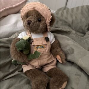 Bearington Jumpin Jack Bear with Frog
